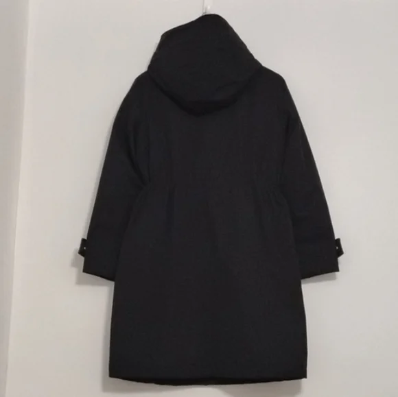 Andrew Marc Water Resistant Hooded Jacket - Picture 5 of 14